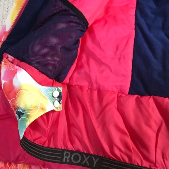 Roxy Multicolor Floral Kids Jacket - Picture 3 of 6